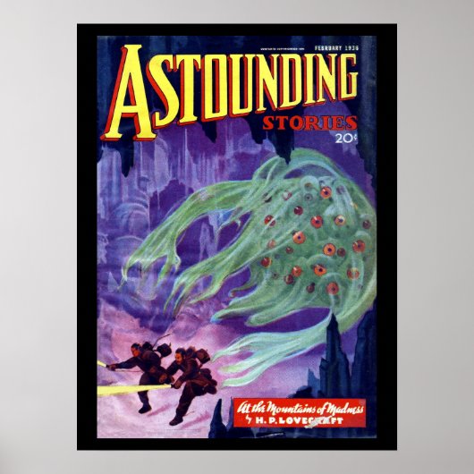 驚くべき物語 – 1936年2月a_パルプアート ポスター (正面)