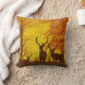 驚くべき狩り、動物 クッション (ブランケット)