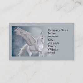 驚くべき白いペガサス 名刺