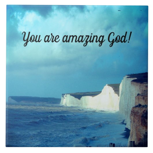 驚くべき神 タイル (正面)