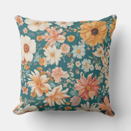 驚くべき穏やかな夏の花 アウトドアクッション