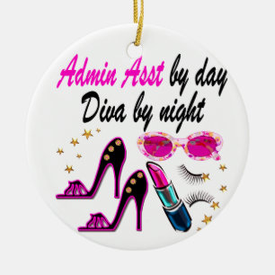 驚くべき管理職ASST DIVA セラミックオーナメント