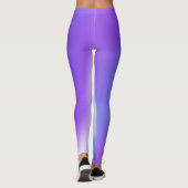 驚くべき紫 – 青のライトレギンス レギンス (裏面)