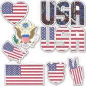 驚くべき統一された州が国のシンボルを形作る シール (正面)