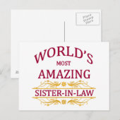 驚くべき義理の妹 ポストカード (正面/裏面)