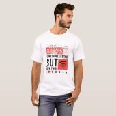 驚くべき花と目のデザイン Tシャツ (正面フル)