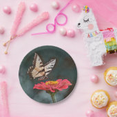 驚くべき蝶 ペーパープレート (パーティー)