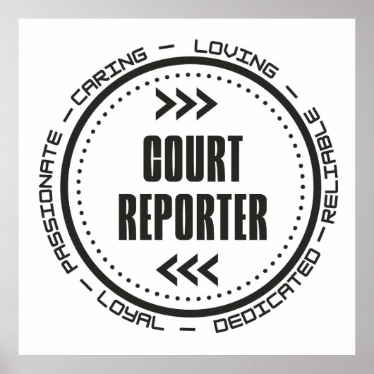 驚くべき裁判所記者 ポスター (正面)