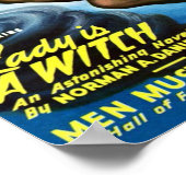 驚くべき話 – 婦人は魔女だ ポスター (角)