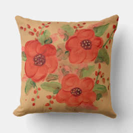 驚くべき赤い枕 クッション