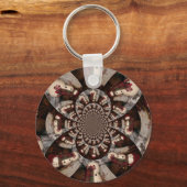 驚くべき雪だるま キーホルダー (正面)