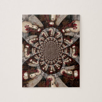 驚くべき雪だるま ジグソーパズル