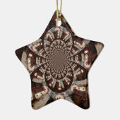 驚くべき雪だるま セラミックオーナメント (左)