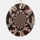 驚くべき雪だるま セラミックオーナメント (左)