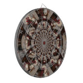 驚くべき雪だるま ダーツボード (正面左)