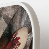 驚くべき雪だるま ピックルボールラケット (左詳細)