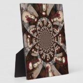 驚くべき雪だるま フォトプラーク (側面)