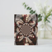 驚くべき雪だるま ポストカード (スタンド正面)