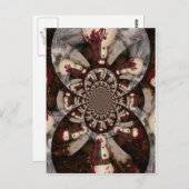 驚くべき雪だるま ポストカード (正面/裏面)