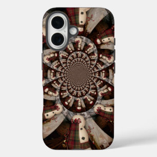 驚くべき雪だるま iPhone 16ケース