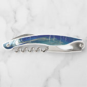 驚くべき青色の抽象芸術 ソムリエナイフ (裏面)