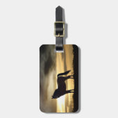 驚くべき馬の荷物タグ ラゲッジタグ (正面縦)