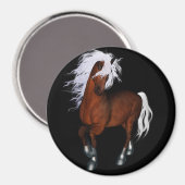 驚くべき馬 マグネット (正面/裏面)