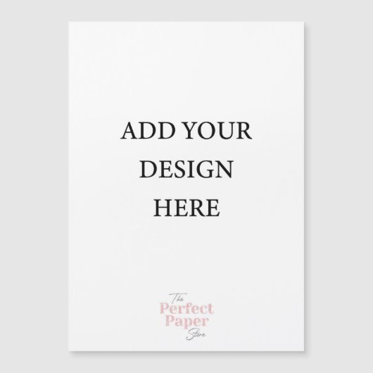 驚くべき5 x 7磁気はがき招待状 (正面)