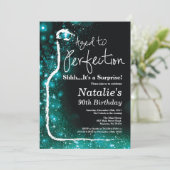 驚くべき90誕生日ワイン，完成まで熟成 招待状 (スタンド正面)