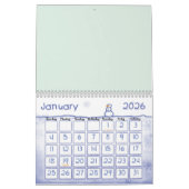 驚くべき カレンダー (1月 2026)