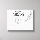 驚くべき キャンバスプリント (正面)