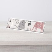 驚くべき デスクネームプレート (正面)