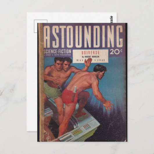 驚くべき ポストカード (正面/裏面)