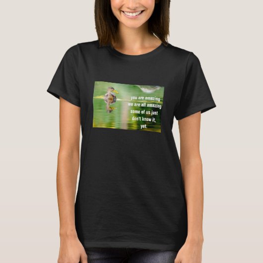 驚くべき(暗い)Tシャツ Tシャツ (正面)