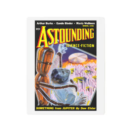 驚くべきSF (1938年3月) メタルプリント