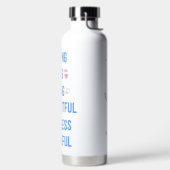 驚くほど思慮深い贈り物;自分のを作カスタムる ウォーターボトル (左面)