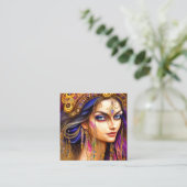 驚くほど現実的なジプシーのレディートリプチチ スクエア名刺 (スタンド正面)