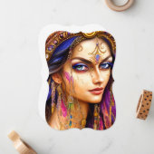 驚くほど現実的なジプシーのレディートリプチチ ノートカード (正面/裏面インサイチュ)