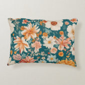 驚くほど繊細な花 アクセントクッション (裏面)