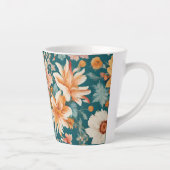 驚くほど繊細な花 カフェラテマグ (右)