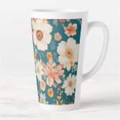 驚くほど繊細な花 カフェラテマグ (右)