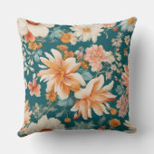 驚くほど繊細な花 クッション (裏面)