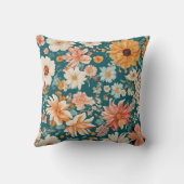 驚くほど繊細な花 クッション (裏面)