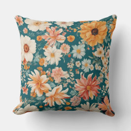 驚くほど繊細な花 クッション