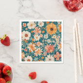 驚くほど繊細な花 スタンダードカクテルナプキン (インサイチュ)