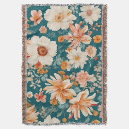 驚くほど繊細な花 スローブランケット