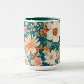 驚くほど繊細な花 マグカップ (中央)