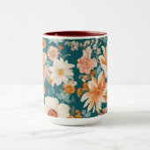 驚くほど繊細な花 マグカップ (中央)