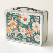 驚くほど繊細な花 メタルランチボックス (裏面)
