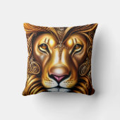 驚くほど美しいゴールデンライオン クッション (裏面)